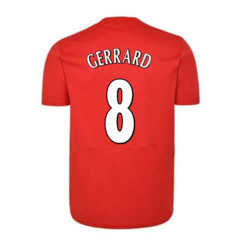 Liverpool FC 2005 Champions League Final Shirt (GERRARD 8)
