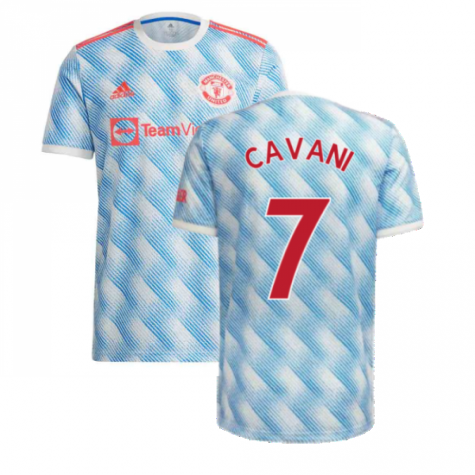 Man Utd 2021-2022 Away Shirt (Kids) (CAVANI 21)
