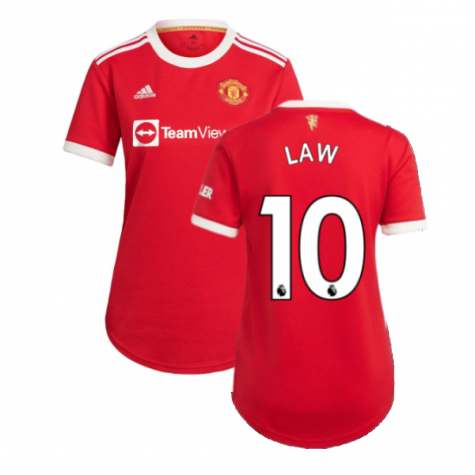 Man Utd 2021-2022 Home Shirt (Ladies) (LAW 10)