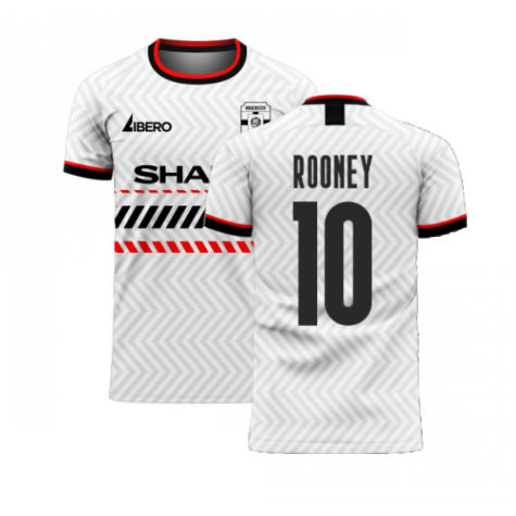 Manchester Red 2025-2026 Away Concept Football Kit (Libero) (ROONEY 10)