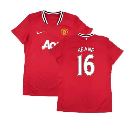 Manchester United 2011-12 Home Shirt (Women's) ((Very Good) M) (KEANE 16)