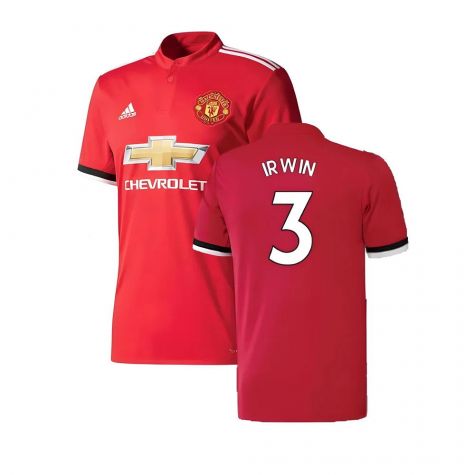 Manchester United 2017-18 Home Shirt ((Excellent) 4-5 Year) (Irwin 3)