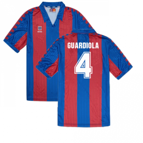 Meyba Barcelona 1992 Reissue Home Shirt (GUARDIOLA 4)