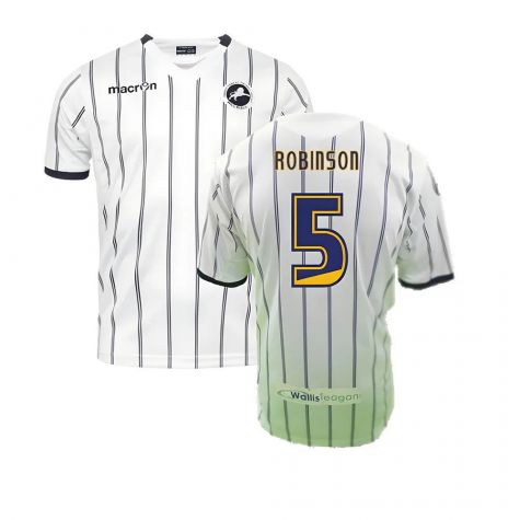 Millwall 2013-14 Away Shirt ((Good) XXL) (Robinson 5)