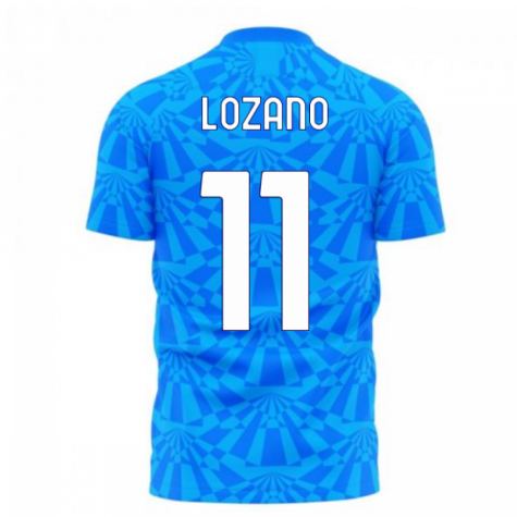 Napoli 1990s Home Concept Football Kit (Libero) (LOZANO 11)