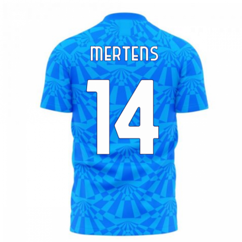 Napoli 1990s Home Concept Football Kit (Libero) (MERTENS 14)