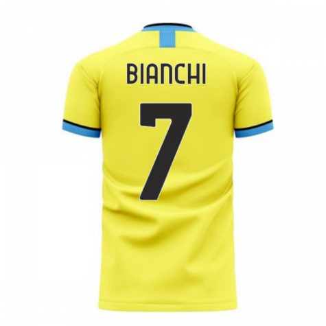 Nerazzurri Milan 2023-2024 Away Concept Football Kit (Libero) (Bianchi 7) - Kids