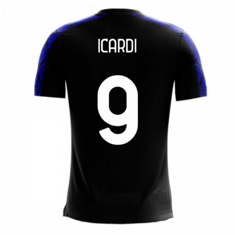 Nerazzurri Milan 2025-2026 Home Concept Football Kit (Libero) (ICARDI 9)