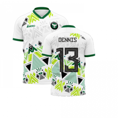 Nigeria 2023-2024 Away Concept Football Kit (Libero) (DENNIS 13) - Little Boys
