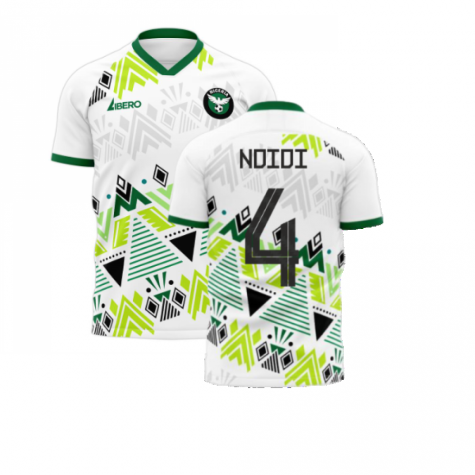 Nigeria 2023-2024 Away Concept Football Kit (Libero) (NDIDI 4) - Kids (Long Sleeve)