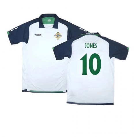Northern Ireland 2009-10 Away Shirt ((Very Good) XL) (Jones 10)