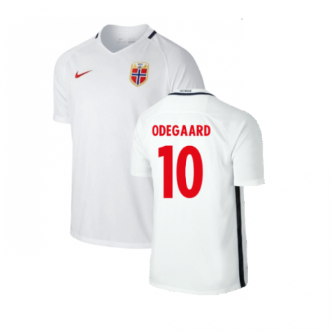 Norway 2016-17 Away Shirt ((Good) S) (Odegaard 10)