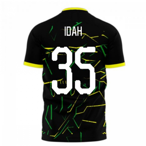 Norwich 2023-2024 Away Concept Football Kit (Libero) (Idah 35)