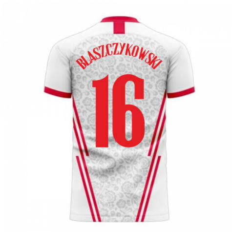 Poland 2025-2026 Home Concept Football Kit (Libero) (BLASZCZYKOWSKI 16)