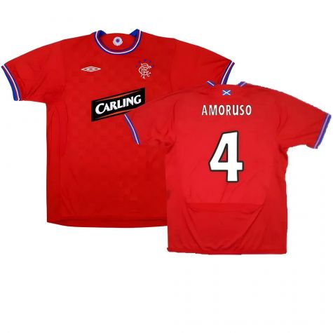 Rangers 2009-10 Away Shirt ((Very Good) M) (AMORUSO 4)