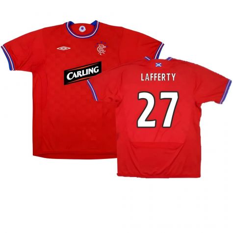 Rangers 2009-10 Away Shirt ((Very Good) M) (Lafferty 27)