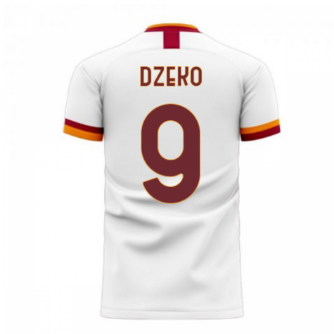 Roma 2025-2026 Away Concept Football Kit (Libero) (DZEKO 9)
