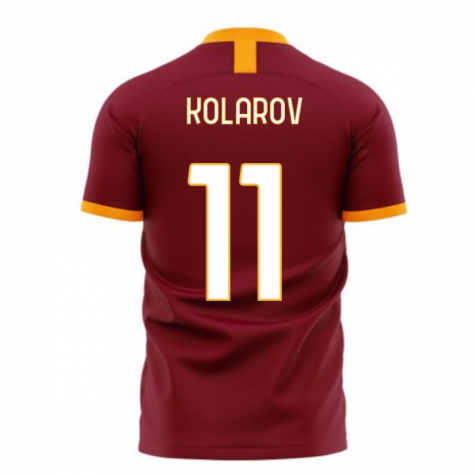 Roma 2024-2025 Home Concept Football Kit (Libero) (KOLAROV 11)