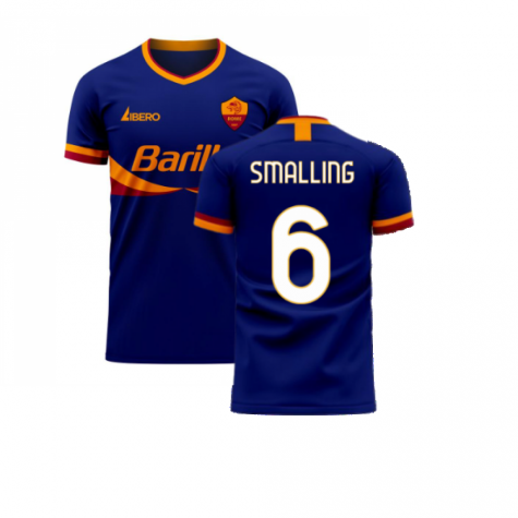 Roma 2023-2024 Third Concept Football Kit (Libero) (SMALLING 6) - Little Boys