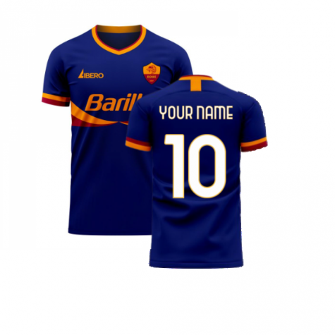 Roma 2023-2024 Third Concept Football Kit (Libero) (Your Name) - Little Boys