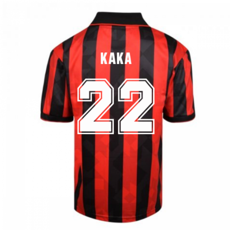 Score Draw AC Milan 1994 Retro Football Shirt (KAKA 22)