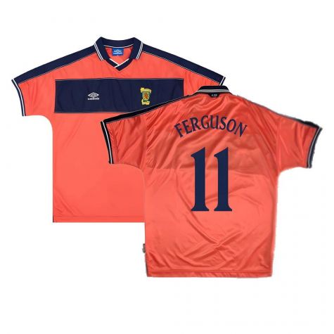 Scotland 1999-00 Away Shirt ((Excellent) XL) (Ferguson 11)