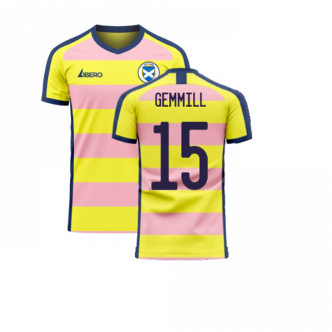 Scotland 2025-2026 Away Concept Football Kit (Libero) (Gemmill 15) - Baby