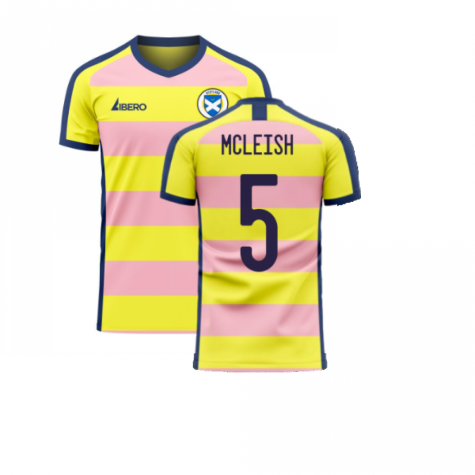 Scotland 2023-2024 Away Concept Football Kit (Libero) (MCLEISH 5) - Kids (Long Sleeve)