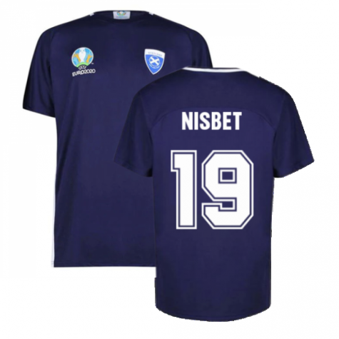 Scotland 2021 Polyester T-Shirt (Navy) (Nisbet 19)