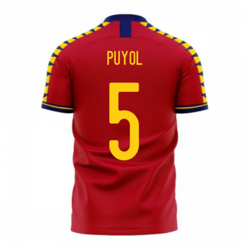 Spain 2025-2026 Home Concept Football Kit (Libero) (PUYOL 5)