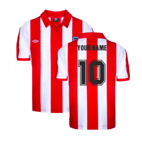 Sunderland 1978 Umbro Retro Football Shirt (Your Name)