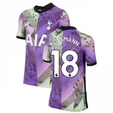 Tottenham 2021-2022 3rd Shirt (Kids) (KLINSMANN 18)
