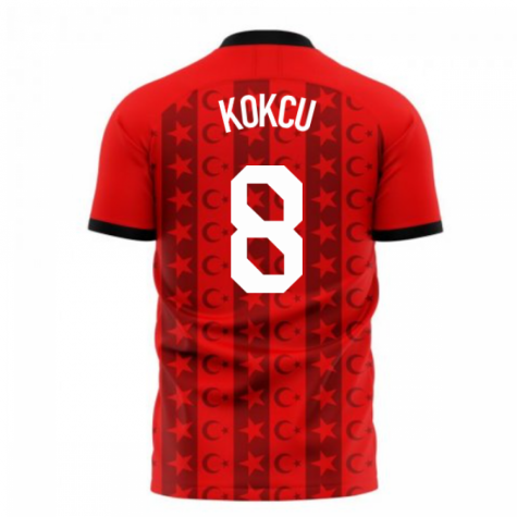 Turkey 2025-2026 Home Concept Football Kit (Libero) (KOKCU 8)