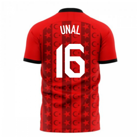 Turkey 2025-2026 Home Concept Football Kit (Libero) (UNAL 16)