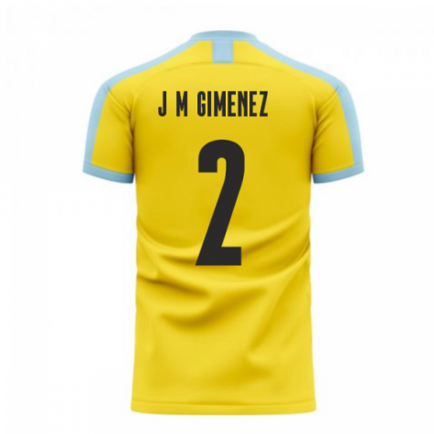 Uruguay 2024-2025 Away Concept Football Kit (Libero) (J M GIMENEZ 2)