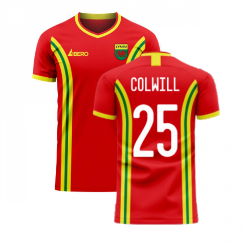 Wales 2024-2025 Home Concept Football Kit (Libero) (COLWILL 25)