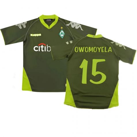 Werder Bremen 2007-08 Away Shirt (S) (Excellent) (Owomoyela 15)