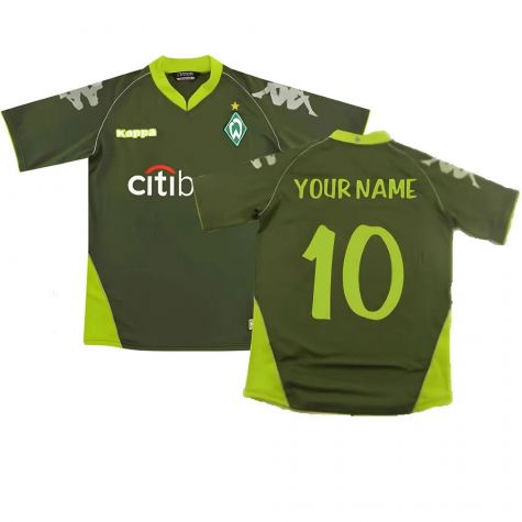 Werder Bremen 2007-08 Away Shirt (S) (Excellent) (Your Name)