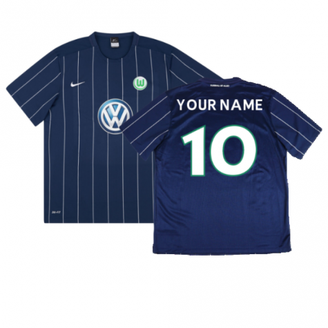 Wolfsburg 2016-17 Third Shirt ((Mint) L) (Your Name)