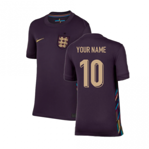2024-2025 England Away Shirt (Kids) (Your Name)