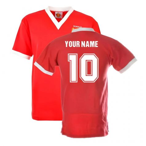 Manchester Reds 1958 FA Cup Final Retro Shirt (Your Name)