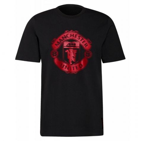 Man Utd 2021-2022 Tee (Black)