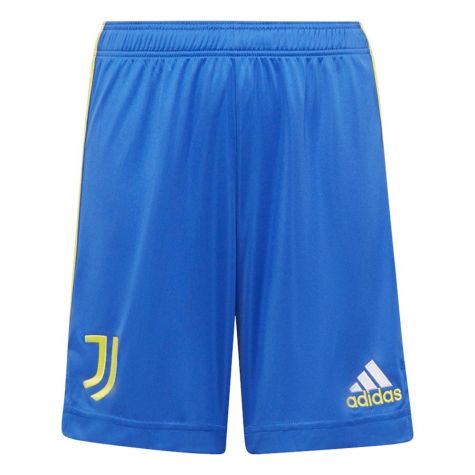 2021-2022 Juventus Third Shorts (Blue) - Kids