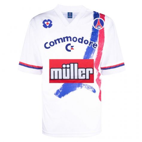 PSG 1991 Home Retro Football Shirt