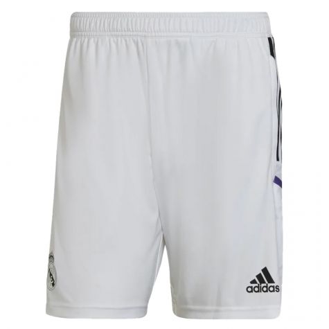 2022-2023 Real Madrid Training Shorts (White)