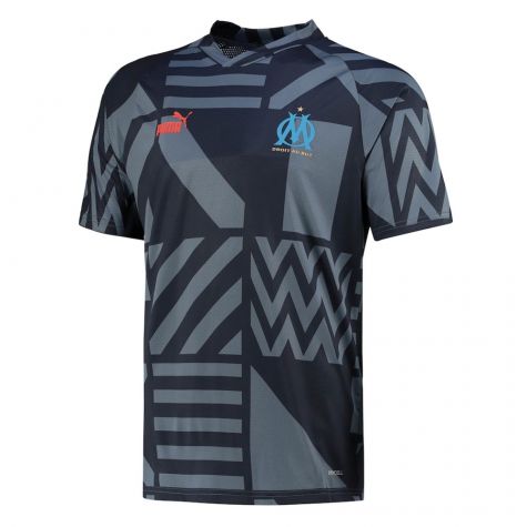 2022-2023 Marseille Pre-Match Jersey (Blue)