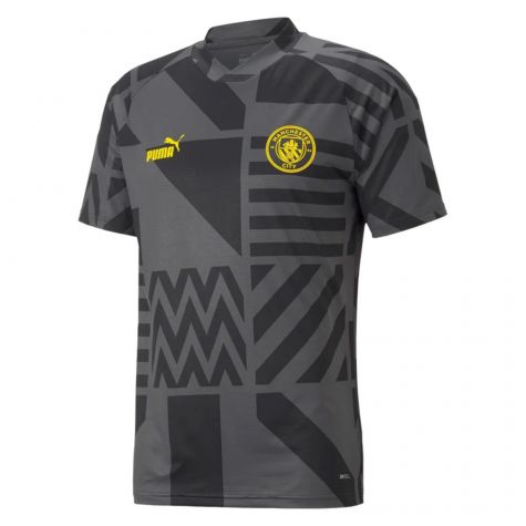 2022-2023 Man City Pre-Match Jersey (Black)