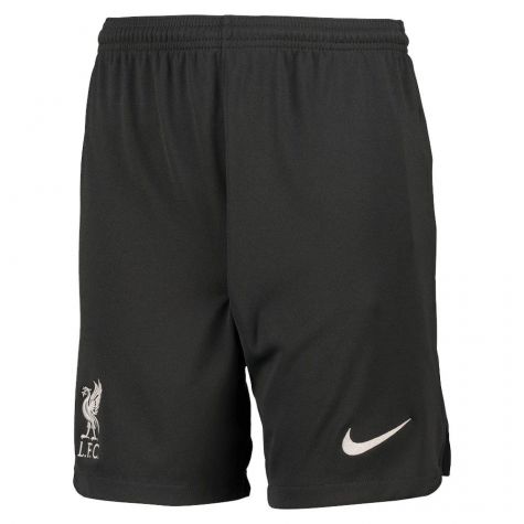 2022-2023 Liverpool Goalkeeper Shorts (Black) - Kids