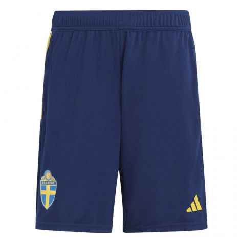 2022-2023 Sweden Training Shorts (Navy)