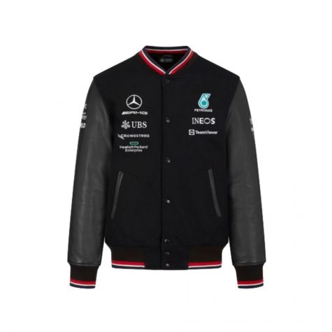 2022 Mercedes Petronas Mens Varsity Jacket